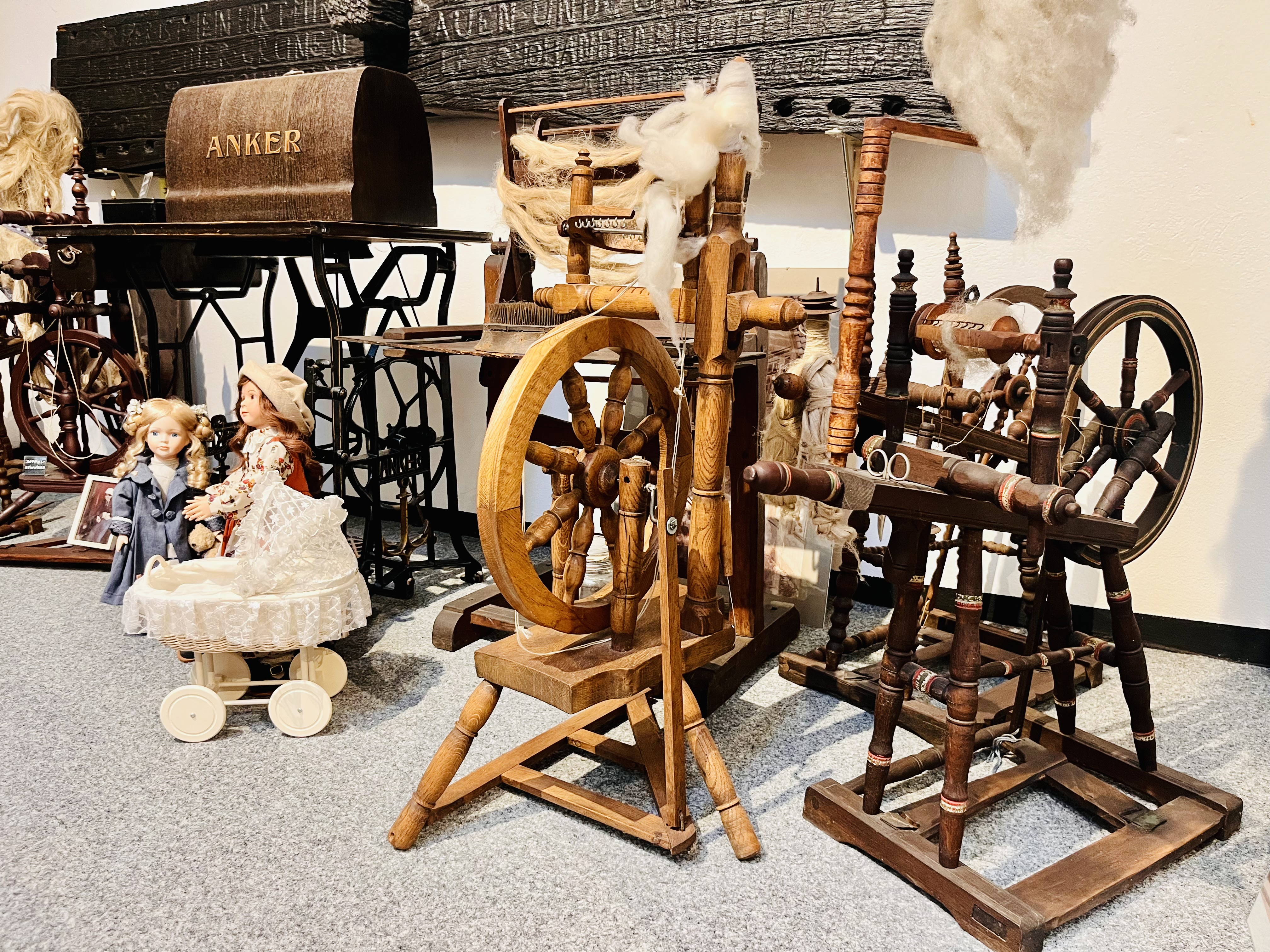 Foto: Spinnräder